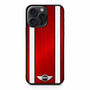 Mini Cooper Red Polished iPhone 15 Pro Max Case