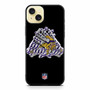 Minnesota Vikings American football Gloves iPhone 15 Plus Case