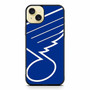 NHL St Louis Blues 1 iPhone 15 Plus Case