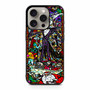 Nightmare before christmas stained glass iPhone 15 Pro Case