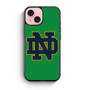 Notre Dame Fighting Irish American Football 1 iPhone 15 Case