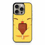 Pokemon Pikachu eating ice stick iPhone 15 Pro Case