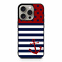 reverse american flag anchor iPhone 15 Pro Case