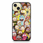 Rick and Morty Collage iPhone 15 Plus Case Rick and Morty Collage iPhone 15 Plus Case
