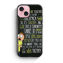 Rick And Morty Quotes iPhone 15 Case