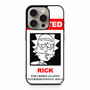 Rick And Morty Rick wanted iPhone 15 Pro Case
