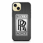 Rolls Royce Automotive iPhone 15 Plus Case