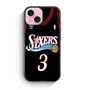 sixers basketball jersey iPhone 15 Case