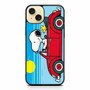 Snoopy in Car iPhone 15 Plus Case