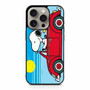 Snoopy in Car iPhone 15 Pro Case