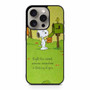 Snoopy In Right this instant iPhone 15 Pro Case