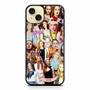 sophie turner collage iPhone 15 Plus Case