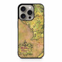 The Lord Of the rings Middle Earth map iPhone 15 Pro Case