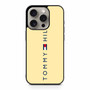 Tommy Hilfiger Cream iPhone 15 Pro Case