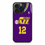 utah jazz basketball jersey iPhone 15 Pro Max Case