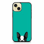Watching Boston Terrier 1 iPhone 15 Plus Case