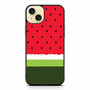 watermelon pattern iPhone 15 Plus Case