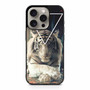 White Tiger iPhone 15 Pro Case