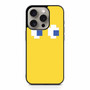 yellow pacman iPhone 15 Pro Case