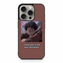 Attack on Titan Levi Quotes iPhone 15 Pro Case