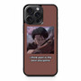 Attack on Titan Levi Quotes iPhone 15 Pro Max Case