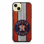 Huston Astros In Wood Art iPhone 15 Plus Case