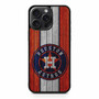 Huston Astros In Wood Art iPhone 15 Pro Max Case