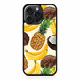 Pineapple Banana Coconut art iPhone 15 Pro Max Case