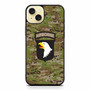 101st Airborne Division in Camo iPhone 15 Plus Case