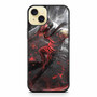 Denji Devil Mode in Rain iPhone 15 Plus Case