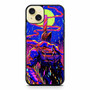 Denji Devils Mode in Abstract iPhone 15 Plus Case