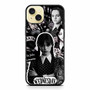 Wednesday The Addams Familly Collage iPhone 15 Plus Case
