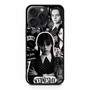 Wednesday The Addams Familly Collage iPhone 15 Pro Max Case