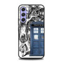 alice tardis sketch Samsung Galaxy A54 5G Case