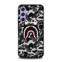 Bape Shark Black Camo Samsung Galaxy A54 5G Case