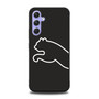 black puma half logo Samsung Galaxy A54 5G Case
