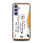 Harry Potter Letter Samsung Galaxy A54 5G Case