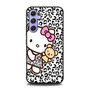 hello kitty leopard background Samsung Galaxy A54 5G Case
