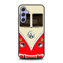 red vw retro bus Samsung Galaxy A54 5G Case