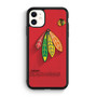 chicago blackhawks logo poster iPhone 11 Case