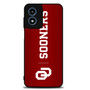 Oklahoma Sooners American Football 1 Motorola Moto G Play 2024 Case