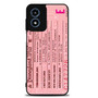 pink disneyland ticket Motorola Moto G Play 2024 Case