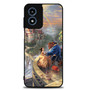 romantic beauty and the beast in their castle Motorola Moto G Play 2024 Case