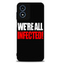We're all infected quote Motorola Moto G Play 2024 Case