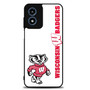 Wisconsin Badgers American Football 5 Motorola Moto G Play 2024 Case