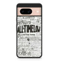 All Time Low Lyrics Google Pixel 8 | Pixel 8 Pro Case