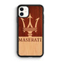 maserati wood iPhone 11 Case
