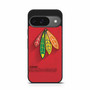 chicago blackhawks logo poster Google Pixel 9 Case
