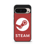 Steam Logo Red Google Pixel 9 Pro Case