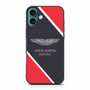 Aston Martin Black Red iPhone 16 Plus Case